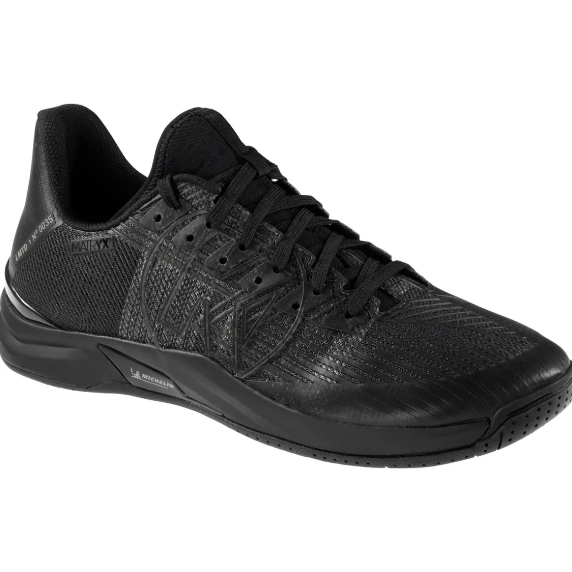 Attack One 2.0 Black & White Hallenschuhe