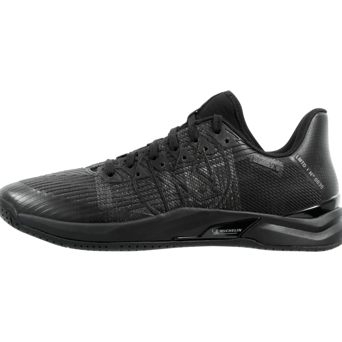 Attack One 2.0 Black & White Hallenschuhe