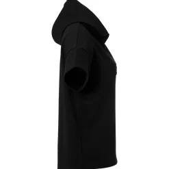 Hood Shirt Women Black & White
