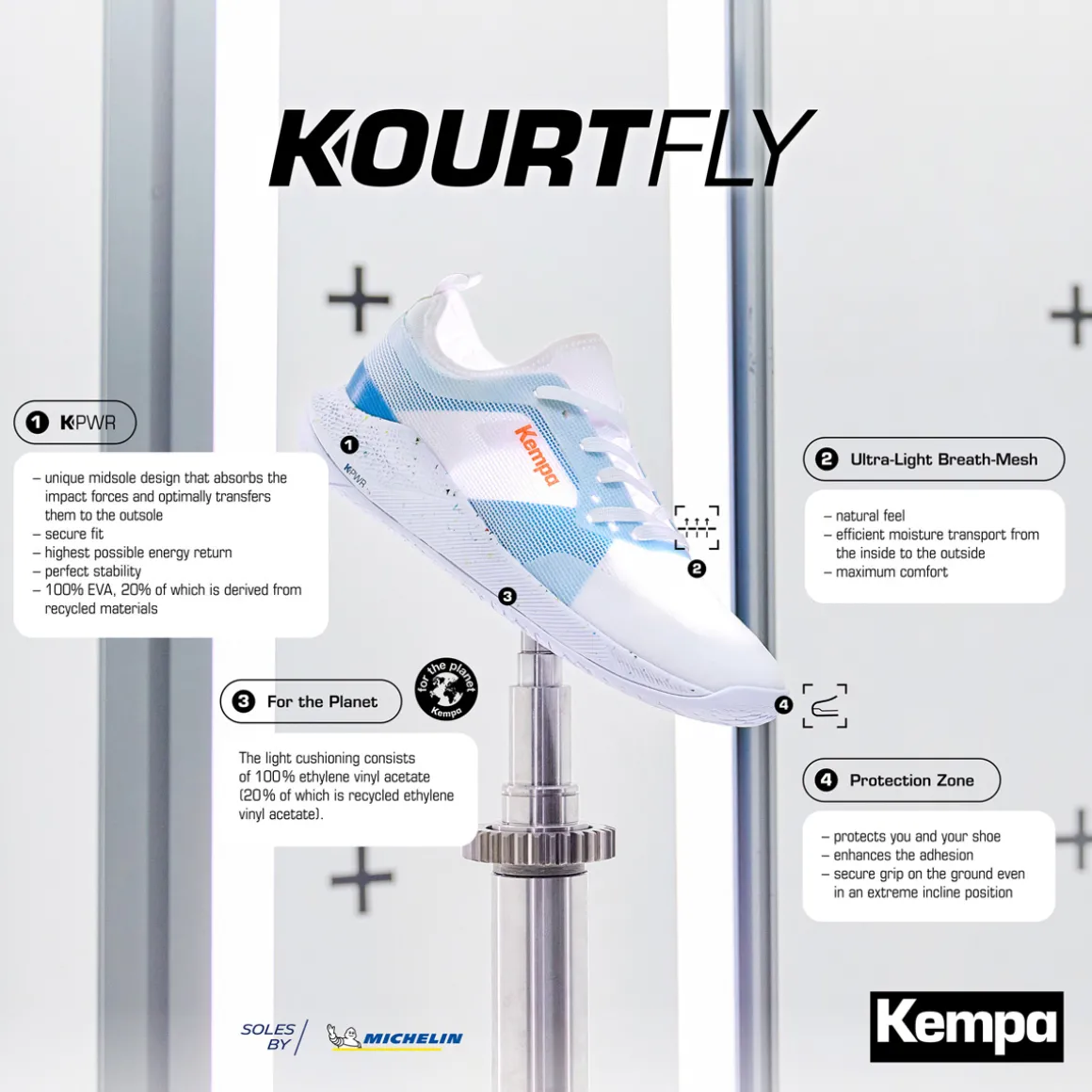 Kourtfly W Hallenschuhe