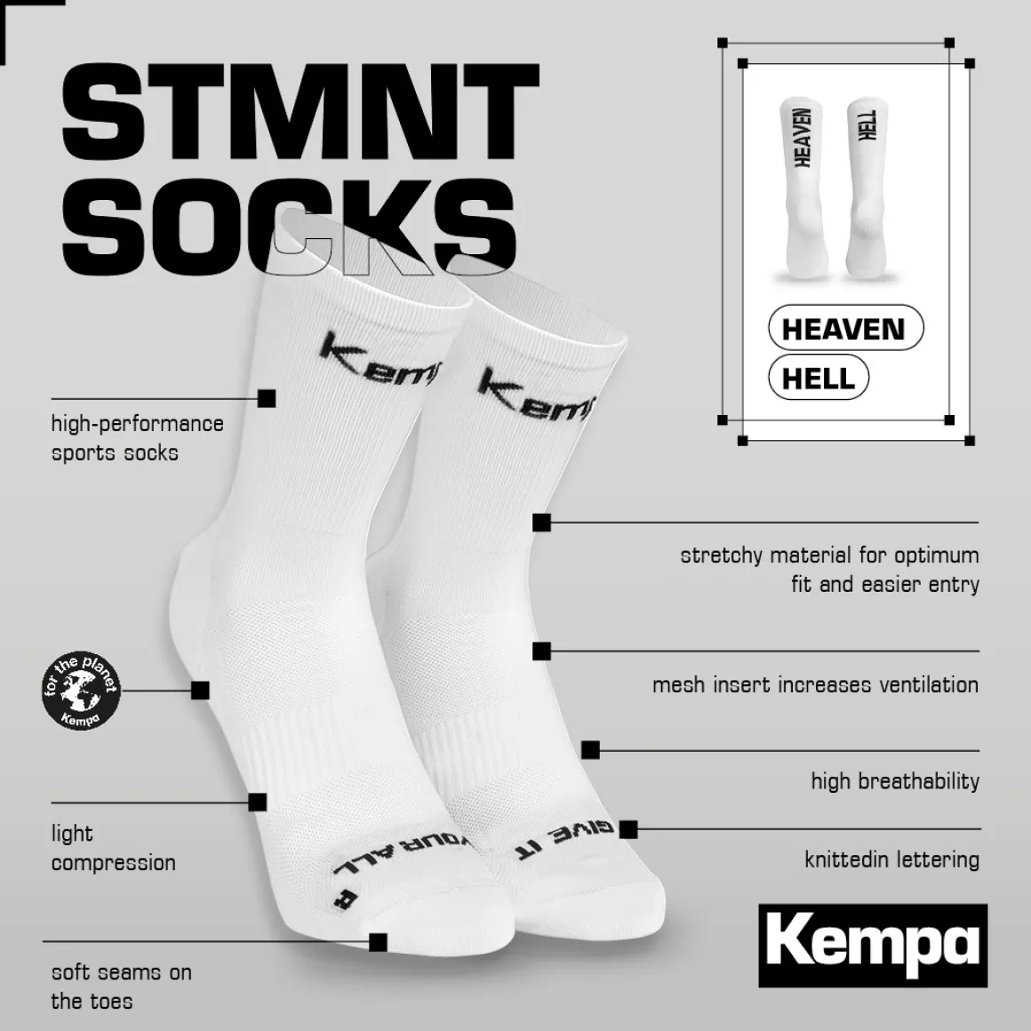STMNT Socken Heaven Hell