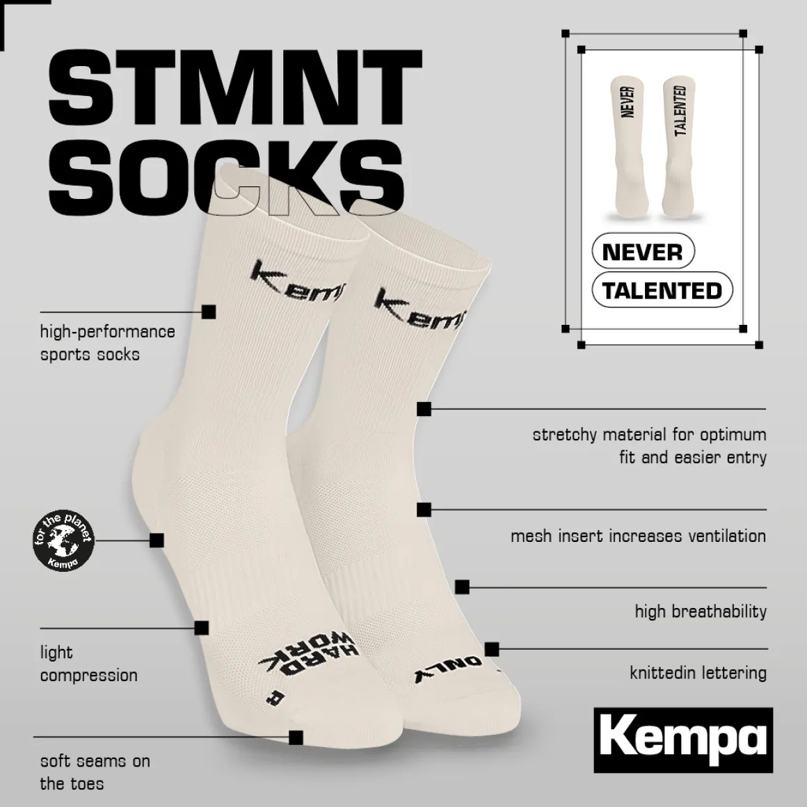 STMNT Socken Never Talented